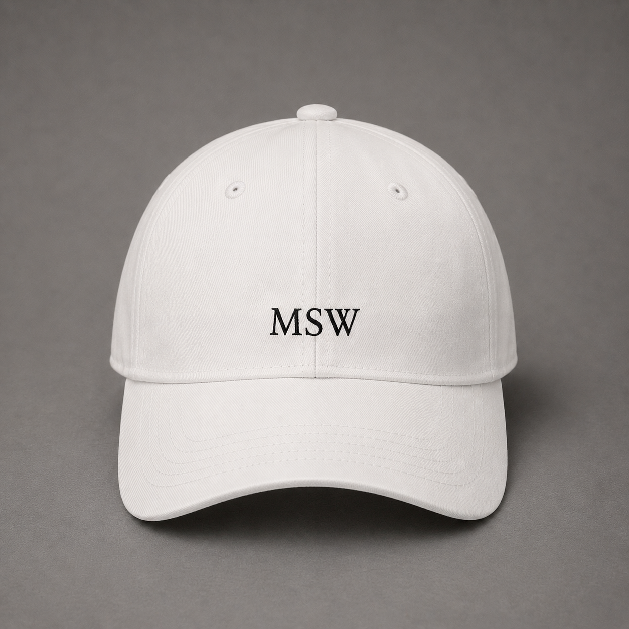 MSW™ Signature Cap — White